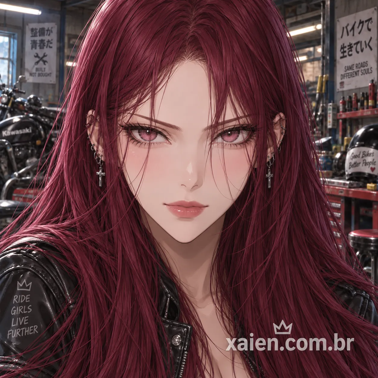 Foto anime japonês Xaien
