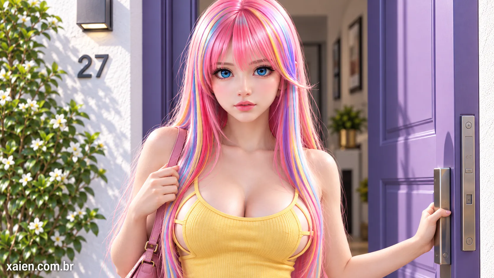 Anime moto rosa: Layla Kranewitter vence a insegurança e assume seu estilo