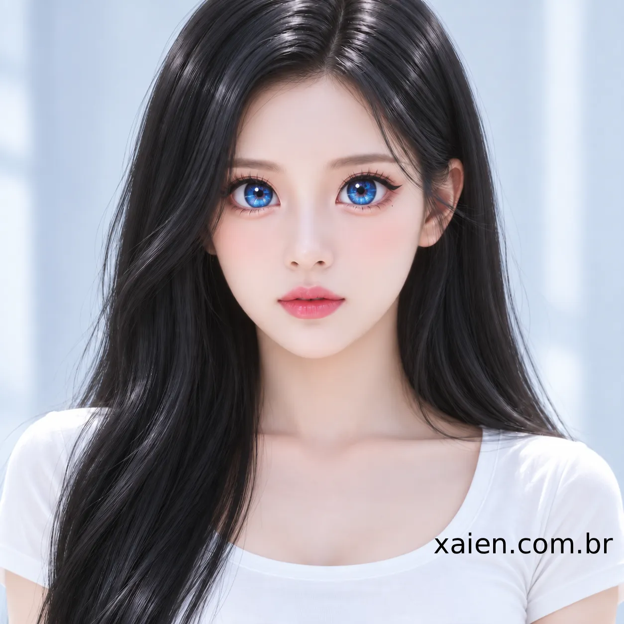 Modelo anime 3D Sonoe Shimoda adulta de 22 anos